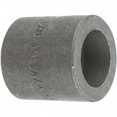 Made in USA - Size 3/8", Class 3,000, Forged Carbon Steel Black Pipe Coupling - 3,000 psi, Socket Weld End Connection - Eagle Tool & Supply
