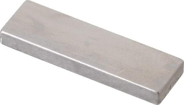 Mitutoyo - 0.125" Rectangular Steel Gage Block - Accuracy Grade AS-1, Includes Certificate of Inspection - Eagle Tool & Supply