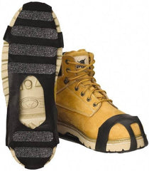 Winter Walking - Size 10-11.5, (Women's Size 12) Overshoe Cleat - Grit Traction, Black - Eagle Tool & Supply