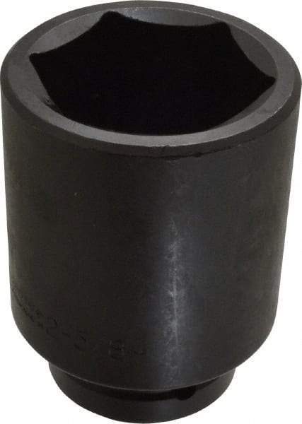 Proto - 1" Drive 2-5/8" Deep Impact Socket - 6 Points, 5" OAL - Eagle Tool & Supply