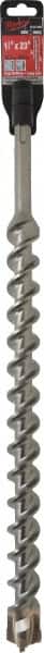Milwaukee Tool - 1-1/2" Diam, SDS-Max Shank, Carbide-Tipped Rotary & Hammer Drill Bit - Eagle Tool & Supply