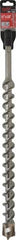 Milwaukee Tool - 1-1/2" Diam, SDS-Max Shank, Carbide-Tipped Rotary & Hammer Drill Bit - Eagle Tool & Supply