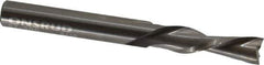 Onsrud - 5/16" Cutting Diam x 1-1/8" Length of Cut, 2 Flute, Downcut Spiral Router Bit - Uncoated, Right Hand Cut, Solid Carbide, 3" OAL x 5/16" Shank Diam, Double Edge, 30° Helix Angle - Eagle Tool & Supply