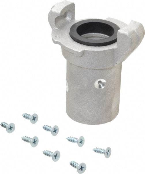 EVER-TITE Coupling Products - 3/4" ID x 1-1/2" OD Sandblaster Hose End - Aluminum, Rated to 100 PSI - Eagle Tool & Supply