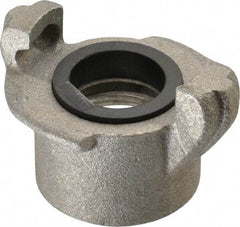 EVER-TITE Coupling Products - 1-1/4" NPT Sandblaster Adapter - Aluminum, Rated to 100 PSI - Eagle Tool & Supply