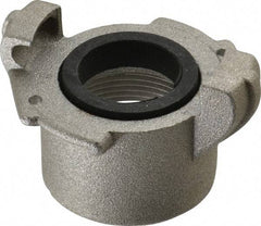 EVER-TITE Coupling Products - 1-1/2" NPT Sandblaster Adapter - Aluminum, Rated to 100 PSI - Eagle Tool & Supply