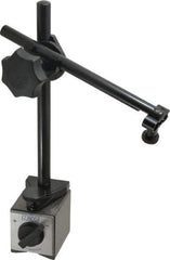 Noga - 175 Lb Magnetic Force, Fine Adjustment Indicator Positioner & Holder with Base - Post & Articulated Arm, Rectangular Base, 55mm Base Height, 60mm Base Length, 50mm Base Width - Eagle Tool & Supply