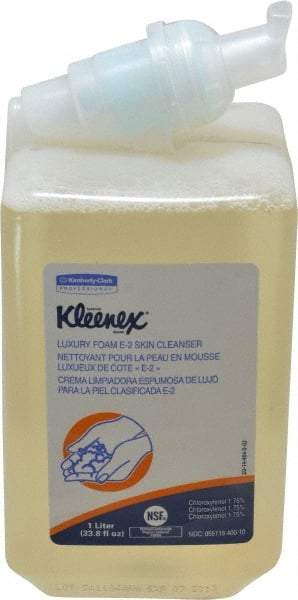 Kleenex - 1 L Dispenser Refill Foam Hand Cleaner - Clear, Medicinal Scent - Eagle Tool & Supply