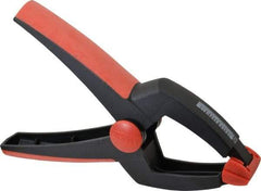 Bessey - 3" Jaw Opening Capacity, 2-3/4" Throat Depth, Spring Clamp - Plastic Body, Plastic Handle, Plastic Tip, 9" OAL - Eagle Tool & Supply