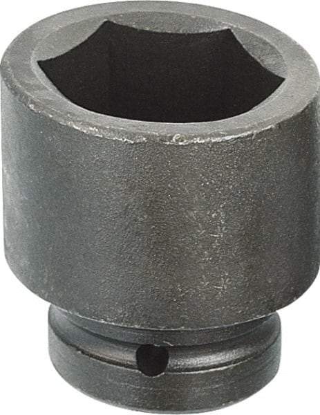 Armstrong - 1" Drive 1-3/4" Standard Impact Socket - 6 Points, 2-43/64" OAL - Eagle Tool & Supply