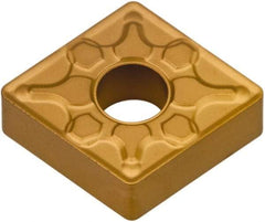 Interstate - CNMG432 IMR Grade IG125T Carbide Turning Insert - TiN/Al2O3/TiCN Finish, 80° Diamond, 1/2" Inscr Circle, 3/16" Thick, 1/32" Corner Radius - Eagle Tool & Supply