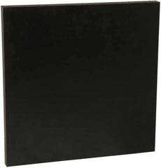 Made in USA - 3/8" Thick x 2' Wide x 4' Long, Recycled UHMW Sheet - Black, Shore D-67 Hardness, ±0.020 Tolerance - Eagle Tool & Supply