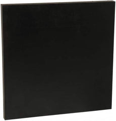 Made in USA - 2' x 1' x 1-1/2" Black ABS Sheet - Eagle Tool & Supply