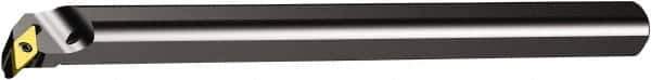 Sandvik Coromant - 18.5mm Min Bore Diam, 6" OAL, 1/2" Shank Diam, A-SDUC Indexable Boring Bar - DCMT 21.51 Insert, Screw Clamping Holding Method - Eagle Tool & Supply