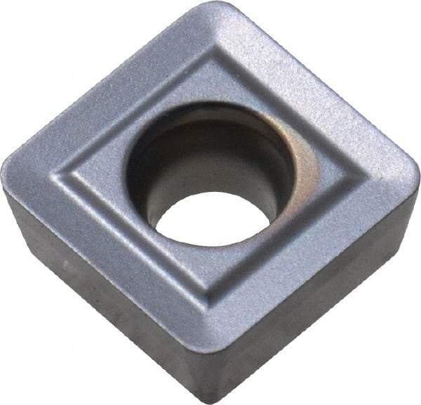 Kennametal - SPPX09T310 FP Grade KCU40 Carbide Indexable Drill Insert - TiN/TiAlN Finish, 0.369" Inscribed Circle - Eagle Tool & Supply