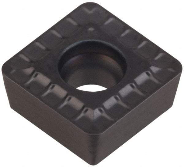 Kennametal - SPPX120412 MD Grade KCU40 Carbide Indexable Drill Insert - TiN/TiAlN Finish, 0.494" Inscribed Circle - Eagle Tool & Supply