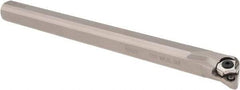 Iscar - 25mm Min Bore Diam, 250mm OAL, 20mm Shank Diam, S-MWLN-W Indexable Boring Bar - 28mm Max Bore Depth, WNM.. 06T3.. Insert, Wedge Holding Method - Eagle Tool & Supply