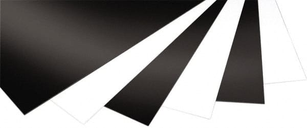 Made in USA - 8' x 4' x 12mm Black Expanded PVC Sheet - Eagle Tool & Supply