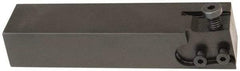 Hertel - HCE, Right Hand Cut, Indexable Cutoff Toolholder - 0.8 Max Depth of Cut, 31.75mm Shank Width, 1" Shank Height, 6" OAL - Eagle Tool & Supply