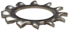 Value Collection - M24 Screw, 25mm ID, Stainless Steel External Tooth Lock Washer - 38mm OD, Uncoated, Grade 18-8 & Austenitic A2 - Eagle Tool & Supply