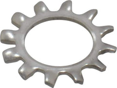 Value Collection - 3/8" Screw, 0.398" ID, Stainless Steel External Tooth Lock Washer - 0.695" OD, Uncoated, Grade 18-8 - Eagle Tool & Supply