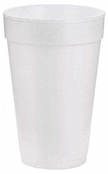 DART - Dart Foam Hot/Cold Cups, 16 oz - White - Eagle Tool & Supply