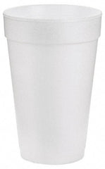 DART - Dart Foam Hot/Cold Cups, 16 oz - White - Eagle Tool & Supply