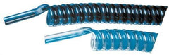 Advanced Technology Products - 8mm OD, Polyurethane Tube - Light Blue & Clear, 140 Max psi, 98 Shore A Hardness - Eagle Tool & Supply