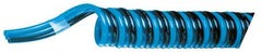 Advanced Technology Products - 3/32" ID x 5/32" OD, 5/16" Wall Thickness, Polyurethane Tube - Black, Clear Blue & Light Blue, 140 Max psi, 98 Shore A Hardness - Eagle Tool & Supply