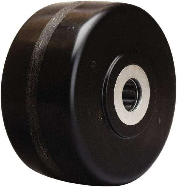 Hamilton - 6 Inch Diameter x 3 Inch Wide, Phenolic Caster Wheel - 2,000 Lb. Capacity, 3-1/4 Inch Hub Length, 1 Inch Axle Diameter, Tapered Roller Bearing - Eagle Tool & Supply