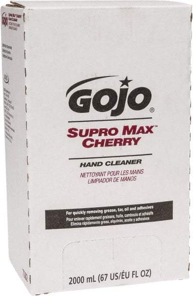 GOJO - 2 L Dispenser Refill Liquid Hand Cleaner - Beige, Cherry Scent - Eagle Tool & Supply