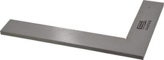 SPI - 6-3/4" Blade Length, 4" Base Length Steel Square - 0.0015" Accuracy, Beveled Edge - Eagle Tool & Supply