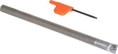 Kennametal - 0.48" Min Bore Diam, 6.059" OAL, 3/8" Shank Diam, L-SCFP Indexable Boring Bar - 0.91" Max Bore Depth, CP.. Insert, Screw Holding Method - Eagle Tool & Supply