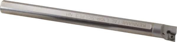 Kennametal - 0.77" Min Bore Diam, 8.012" OAL, 5/8" Shank Diam, L-SCLP Indexable Boring Bar - 1.05" Max Bore Depth, CP.. Insert, Screw Holding Method - Eagle Tool & Supply