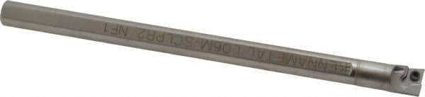 Kennametal - 0.48" Min Bore Diam, 6.059" OAL, 3/8" Shank Diam, L-SCLP Indexable Boring Bar - 0.91" Max Bore Depth, CP.. Insert, Screw Holding Method - Eagle Tool & Supply