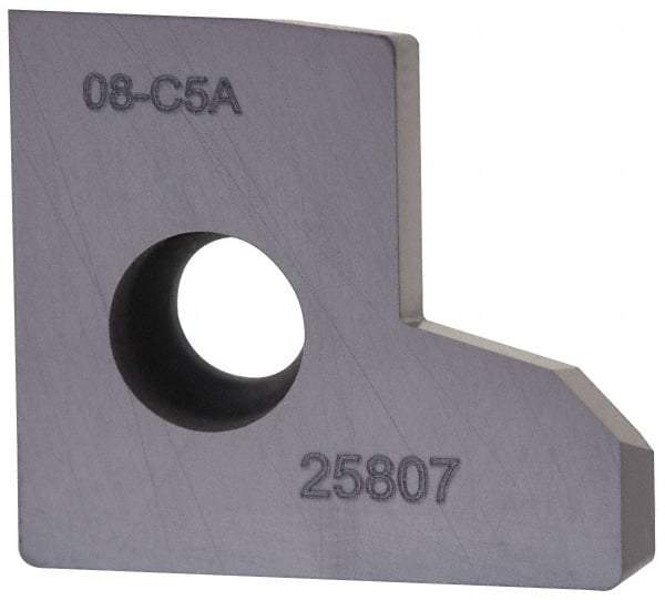 Allied Machine and Engineering - J1926 08, Grade C5A Carbide Porting Insert - TiAlN Finish - Eagle Tool & Supply