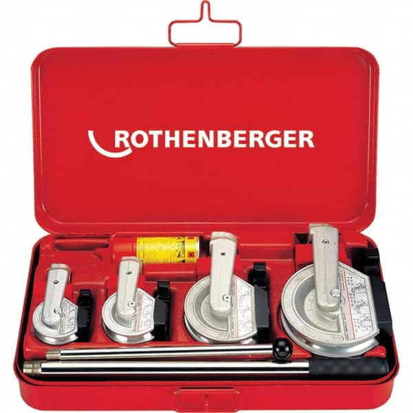 Rothenberger - Benders, Crimpers & Pressers Type: Tubing Bender Maximum Pipe Capacity (Inch): 7/8 - Eagle Tool & Supply