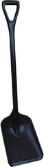 Remco - 13-7/8" High Square Plastic Shovel - 30-7/8" Long D-Grip Handle - Eagle Tool & Supply