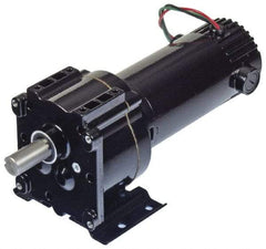 Bison Gear - 90 VDC, 121 RPM, 15:1 Gear Ratio, Parallel Gearmotor - 59 Torque, 1/8 hp, TENV Enclosure - Eagle Tool & Supply