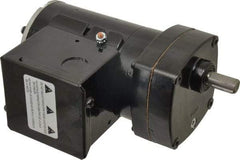 Bison Gear - 115 Volt, 63 RPM, 25.2:1 Gear Ratio, Parallel Gearmotor - 49 Torque, 1/20 hp, TENV Enclosure - Eagle Tool & Supply