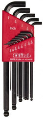 Eklind - 13 Piece L-Key Ball End Hex Key Set - Eagle Tool & Supply
