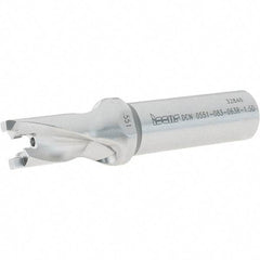 Iscar - 0.551" to 0.567" Diam, 1.5xD, 0.83" Max Depth, 5/8" Shank Diam, 3.51" OAL, Replaceable-Tip Drill - FCP, ICK, ICK-2M, ICM, ICN, ICP, iCP-2M Insert, 14 Seat Size, 93845733 Toolholder, Series SumoCham - Eagle Tool & Supply