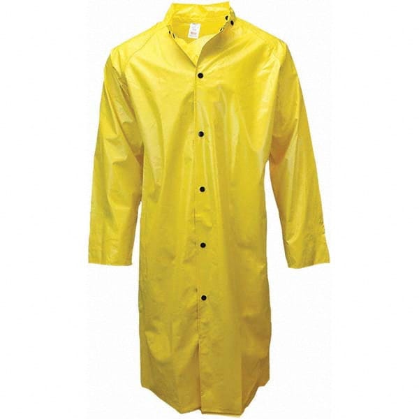Neese - Size L Yellow Rain & Flame Resistant/Retardant Coat - Eagle Tool & Supply