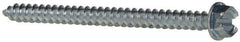 Value Collection - #12 Hex Washer Head Slotted Sheet Metal Screw - Steel, 3" Length Under Head, Grade 2 - Eagle Tool & Supply