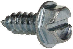 Value Collection - #14 Hex Washer Head Slotted Sheet Metal Screw - Steel, 5/8" Length Under Head, Grade 2 - Eagle Tool & Supply