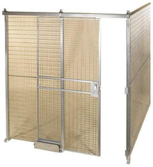 Folding Guard - 16' Long x 12" Wide, Welded Wire Room Kit - 2 Walls - Eagle Tool & Supply