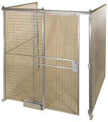 Folding Guard - 16' Long x 12" Wide, Welded Wire Room Kit - 3 Walls - Eagle Tool & Supply