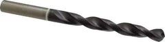 Accupro - 11mm 118° Cobalt Jobber Drill - TiAlN Finish, Right Hand Cut, Parabolic Flute, Straight Shank, 142mm OAL, DX Point - Eagle Tool & Supply