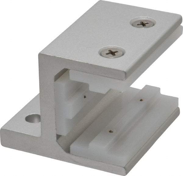 80/20 Inc. - 1-5/8" Wide, 1.968" High, Open Shelving Accessory/Component - Aluminum, 1-7/8" Deep, Use with Series 10 - 1010 Extrusion - Eagle Tool & Supply