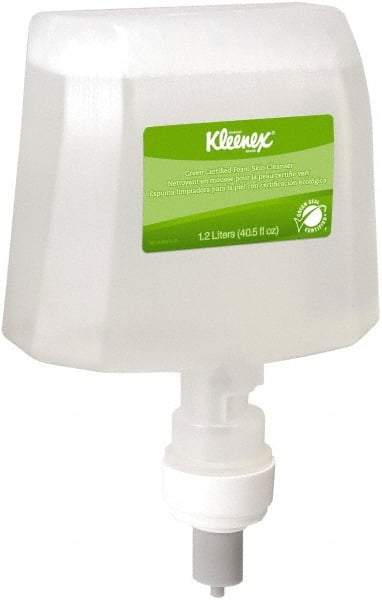 Kleenex - 1,200 mL Dispenser Refill Foam Soap - White, Fragrance Free Scent - Eagle Tool & Supply